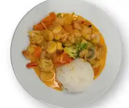 Scheck-in-Center Scheck-in Center Rotes Thai-Curry Angebot