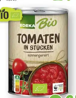 Scheck-in-Center Edeka Bio Bio-Tomaten in Stücken Angebot