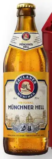 Scheck-in-Center Paulaner Münchner Hell Angebot