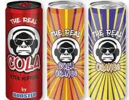 Scheck-in-Center Booster The Real Cola Angebot