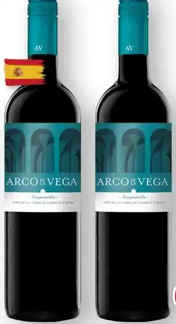 Scheck-in-Center Bodegas Avelino Vegas Arco de la Vega Tempranillo Angebot