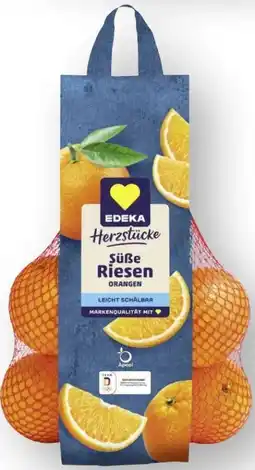 Scheck-in-Center Edeka Herzstücke Riesenorangen Angebot