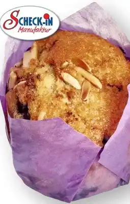 Scheck-in-Center Scheck-in Manufaktur Heidelbeer-Muffins Angebot