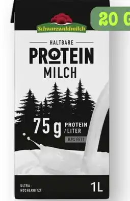 Scheck-in-Center Schwarzwaldmilch Protein H-Milch Angebot