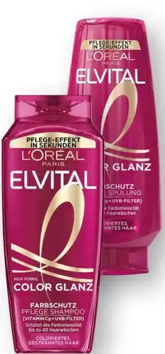 Scheck-in-Center L'Oréal Paris Elvital Shampoo Angebot