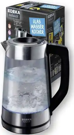 Scheck-in-Center Edeka zuhause GLASWASSERKOCHER WK-0828E1 Angebot