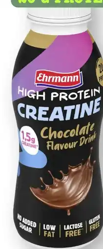 Scheck-in-Center Ehrmann High Protein Creatine Drink Chocolate Flavour Angebot