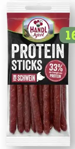 Scheck-in-Center Handl Tyrol Proteinsticks Angebot