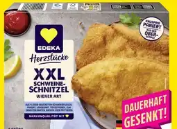 Scheck-in-Center Edeka Herzstücke XXL Schweineschnitzel Angebot