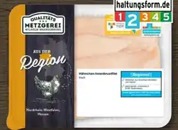 REWE Metzgerei Wilhelm Brandenburg Hähnchen-Innenbrustfilets Angebot
