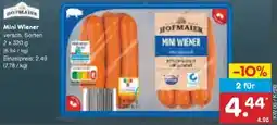 Netto Marken-Discount Hofmaier Mini-Wiener Angebot