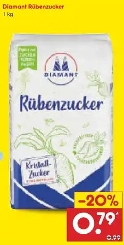 Netto Marken-Discount Diamant Rübenzucker Angebot