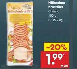 Netto Marken-Discount Ponnath Hähnchenbrustfilet Classic Angebot