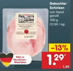 Netto Marken-Discount GS Schmitz Gekochter Schinken Angebot