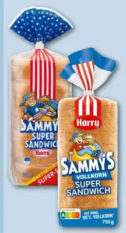 REWE Harry Brot Sammy's Super Sandwich Angebot