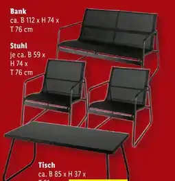 Lidl Livarno Home Lounge Set Angebot