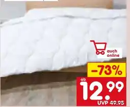 Netto Marken-Discount Uncover by Schiesser Steppdecken Angebot