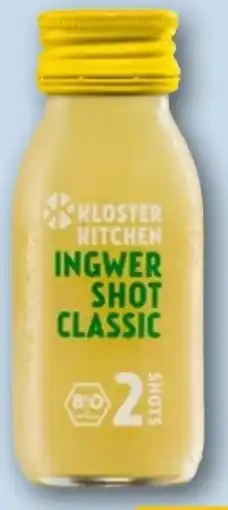 REWE Kloster Kitchen Bio Ingwer Shot Classic Angebot
