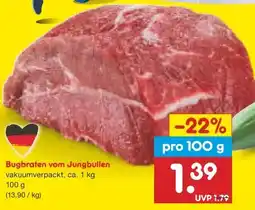 Netto Marken-Discount Bugbraten vom Jungbullen Angebot