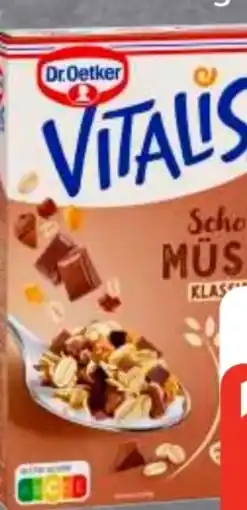 Edeka Frischemarkt Dr. Oetker Vitalis Müsli Angebot
