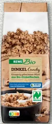 nahkauf Rewe Bio Dinkel Crunchy Müsli Angebot