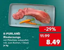 Kaufland K-PURLAND Rinderzunge Angebot
