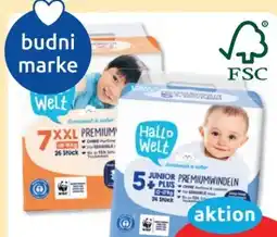 Budni Hallo Welt Windeln Angebot