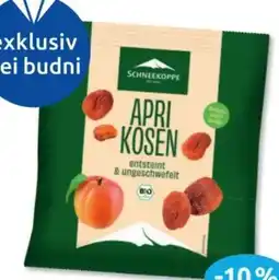 Budni Schneekoppe Bio Aprikosen Angebot