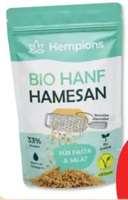 Budni Hempions Hanf Hamesan Streukäse Alternative Angebot