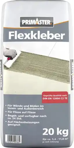Globus Baumarkt Primaster Flexkleber Angebot