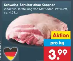 Netto Marken-Discount Schweine-Schulter Angebot