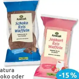 Budni Alnatura Bio-Schoko Reis Waffeln Vollmilch Angebot