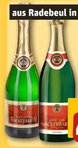 REWE Schloss Wackerbarth Graf von Sekt Angebot