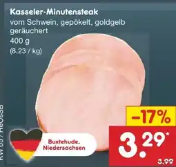 Netto Marken-Discount Kasseler Minutensteaks Angebot
