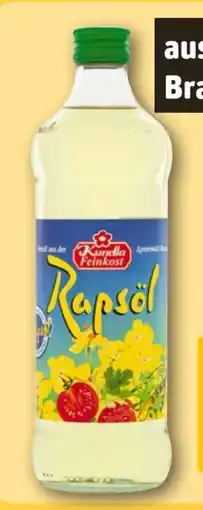 REWE Kunella Feinkost Rapsöl Angebot