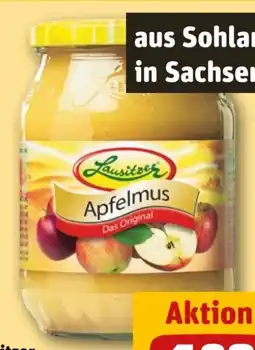 REWE Lausitzer Apfelmus Angebot