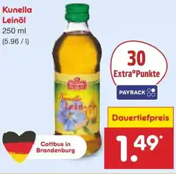 Netto Marken-Discount Kunella Feinkost Leinöl Angebot