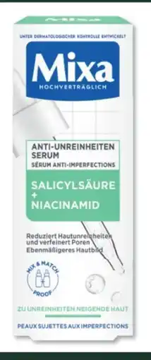 Budni Mixa Anti-Unreinheiten Serum Angebot