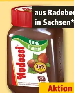 REWE Nudossi Nuss Nougat-Creme Angebot