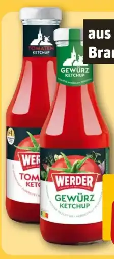 REWE Werder Tomaten Ketchup Angebot
