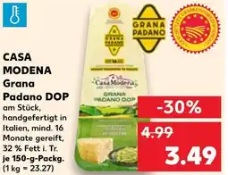 Kaufland CASA MODENA Grana Padano DOP Angebot