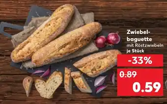 Kaufland Zwiebelbaguette Angebot