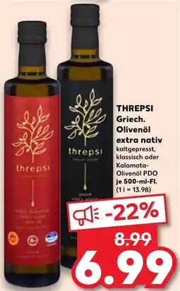 Kaufland THREPSI Griech. Olivenöl extra nativ Angebot
