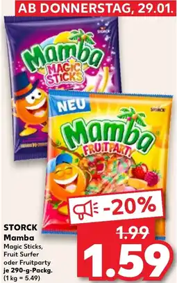 Kaufland STORCK Mamba Angebot