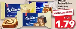 Kaufland BAHLSEN Comtess Kuchen Angebot
