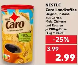 Kaufland NESTLÉ Caro Landkaffee Angebot