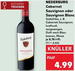 Kaufland NEDERBURG Cabernet Sauvignon oder Sauvignon Blanc Angebot