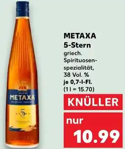 Kaufland METAXA 5-Stern Angebot