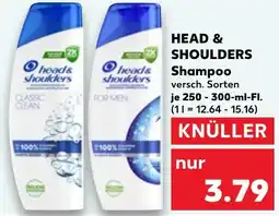 Kaufland HEAD & SHOULDERS Shampoo Angebot