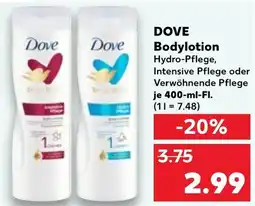 Kaufland DOVE Bodylotion Angebot